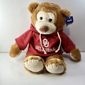 Baden University of Oklahoma Plush Teddy Bear With Hooded Sweatshirt 20" OU